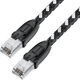 Greenconnect RJ45(m) - RJ45(m) Cat.6 3м черно-белый