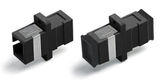 Hyperline FA-P01Z-SC/SC-N/BK-BK Оптический проходной адаптер SC-SC