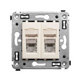 DKC / ДКС 4405394 Компьютерная розетка RJ-45 в стену