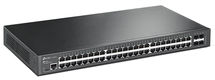 TP-Link JetStream управляемый коммутатор уровня 2+ на 48 гигабитных портов и 4 гигабитных uplink-порта TP-Link JetStream управляемый коммутатор уровня 2+ на 48 гигабитных портов и 4 гигабитных uplink-порта