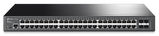 TP-Link JetStream управляемый коммутатор уровня 2+ на 48 гигабитных портов и 4 гигабитных uplink-порта TL-SG3452