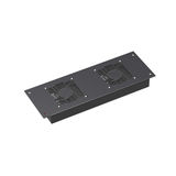 DKC / ДКС R5VSIT6002FB Потолочный модуль 2 вентилятора для крыши 600мм RAL9005&nbsp;<img style='position: relative;margin:0' src='/image/only_to_order_edit.gif' alt='На заказ' title='На заказ' />