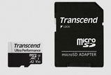 Флеш-накопитель Transcend Карта памяти Transcend 64GB UHS-I U3 microSD w/ adapter A2 Ultra Performance R/ W:160/ 125 MB/ s TS64GUSD340S