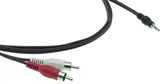 Kramer Electronics mini jack 3.5 mm (m) - 2 x RCA (f) 0.9м C-A35M/2RAM-3