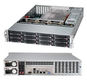 Supermicro SuperChassis 2U 826BAC12-R1K23LPB/ HDD(12)LFF+opt.HDD(2)SFF/7xLP/2 x1200W/Backplane 12xSAS3/SATA3/NVMe4