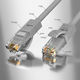 Greenconnect RJ45(m) - RJ45(m) Cat. 5e UTP 0.8м серый