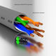 Greenconnect RJ45(m) - RJ45(m) Cat. 5e UTP 0.8м серый