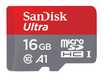 Флеш-накопитель Sandisk Карта памяти SanDisk Ultra Android microSDXC 16GB + SD Adapter + Memory Zone App 100MB/s A1 Class 10 UHS-I