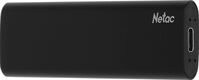 Накопитель твердотельный NeTac Внешний твердотельный накопитель NeTac External SSD Z Slim USB 3.2 128 Gb Black