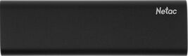 Накопитель твердотельный NeTac Внешний твердотельный накопитель Netac Z SLIM Black USB 3.2 Gen 2 Type-C External SSD 250GB