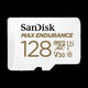 Флеш-накопитель SanDisk Карта памяти SanDisk MAX ENDURANCE microSDXC 128GB + SD Adapter - for home security cameras & dashcams
