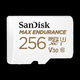 Флеш-накопитель SanDisk Карта памяти SanDisk MAX ENDURANCE microSDXC 256GB + SD Adapter - for home security cameras & dashcams