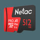 Карта памяти NeTac P500 Extreme Pro MicroSDXC 512GB V30/A1/C10 up to 100MB/s Карта памяти NeTac P500 Extreme Pro MicroSDXC 512GB V30/A1/C10 up to 100MB/s