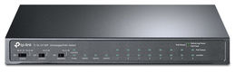 TP-Link 8-портовый 10/100 Мбит/с неуправляемый коммутатор с 2 гигабитными портами RJ45 и 1 гигабитным uplink-портом SFP