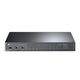 TP-Link 8-портовый 10/100 Мбит/с неуправляемый коммутатор с 2 гигабитными портами RJ45 и 1 гигабитным uplink-портом SFP
