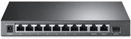 TP-Link 8-портовый 10/100 Мбит/с неуправляемый коммутатор с 2 гигабитными портами RJ45 и 1 гигабитным uplink-портом SFP