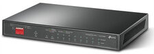 TP-Link 10-портовый гигабитный с 8 портами PoE+,1 комбо SFP-слот,802.3at/af