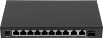 TP-Link 10-портовый гигабитный с 8 портами PoE+,1 комбо SFP-слот,802.3at/af