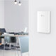 TP-Link AX1800 Встраиваемая в стену двухдиапазонная точка доступа Wi Fi 6Uplink: 1G порт RJ45; Downlink: 3 гигабитных порта RJ45,до 574 Мбит/с на 2,4 ГГц + до 1201 Мбит/с на 5 ГГц