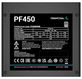 Deepcool PF450 80+ (ATX 2.4 450W, PWM 120mm fan, 80 PLUS, Active PFC) RET