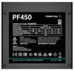 Deepcool PF450 80+ (ATX 2.4 450W, PWM 120mm fan, 80 PLUS, Active PFC) RET