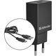 Defender UPC-11 1xUSB,5V/2.1А,кабель micro-USB