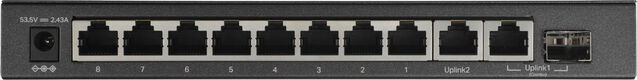 TP-Link 10-Port Gigabit Easy Smart Switch with 8-Port PoE+