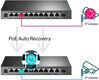 TP-Link 10-Port Gigabit Easy Smart Switch with 8-Port PoE+