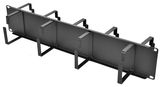 ЦМО
Органайзер кабельный горизонтальный двусторонний 19" 2U ГКО-2-9-9005