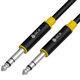 Greenconnect jack 6,35mm - jack 6,35mm 10м чёрный
