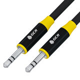 Аудиокабель Greenconnect jack 3.5mm - &thinsp;jack 3.5mm 1м чёрный GCR-53494&nbsp;<img style='position: relative;margin:0' src='/image/only_to_order_edit.gif' alt='На заказ' title='На заказ' />