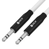 Аудиокабель Greenconnect ack 3.5mm - &thinsp;jack 3.5mm 1м белый GCR-53495&nbsp;<img style='position: relative;margin:0' src='/image/only_to_order_edit.gif' alt='На заказ' title='На заказ' />