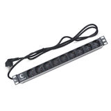 Блок евророзеток для 19" шкафов Cabeus PDU-9P-2EU