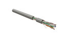 Hyperline UUTP4R-C6-S23-IN-LSLTX-GY-305 (305 м) Кабель витая пара