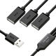 Greenconnect USB 2.0 Type-AM - 3 x USB 2.0 Type-AF 0.35 m