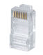 Cabeus 8P8C Коннектор RJ-45 под витую пару Cabeus 8P8C Коннектор RJ-45 под витую пару