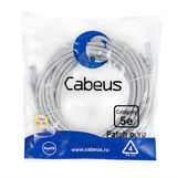 Патч-корд U/ UTP Cabeus PC-UTP-RJ45-Cat.5e-10m