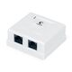 Cabeus WS-8P8C-Cat.5e-2 Розетка компьютерная RJ-45 Cabeus WS-8P8C-Cat.5e-2 Розетка компьютерная RJ-45
