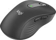 Мышь беспроводная Logitech Signature M650 L Wireless Mouse - GRAPHITE - BT - N/A - EMEA - M650 L LEFT (M/N: MR0091 / CU0021)