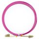 Cabeus FOP-50-OM4-LC-LC-2m Шнур оптический duplex LC-LC 50/125 mm OM4 2м LSZH