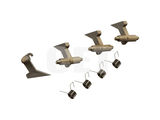 Сепаратор тефлонового вала с пружиной для KYOCERA FS-2000D/ 3900DN/ 4000DN/ 2020D/ 3920DN/ 4020DN (аналог 2A820530) (CET) CET4009