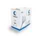 Кабель витая пара UTP (U/UTP) Cabeus UTP-4P-Cat.5e-SOLID-LSZH-GY-LIGHT