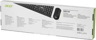 ACER OKR120 Wireless Keyboard and Mouse Combo 2.4G Std. Black ACER OKR120 Wireless Keyboard and Mouse Combo 2.4G Std. Black