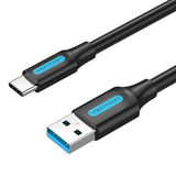 Vention USB 3.0 A Male to C Male Cable 1M Black PVC Type COZBF&nbsp;<img style='position: relative;margin:0' src='/image/only_to_order_edit.gif' alt='На заказ' title='На заказ' />