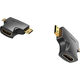 Vention 2 in 1 Mini HDMI and Micro HDMI Male to HDMI Female Adapter Black