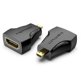 Vention Micro HDMI Male to HDMI Female Adapter Black AITB0