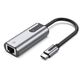 Vention USB-C to Gigabit Ethernet Adapter 0.15M Gray Aluminum Alloy Type