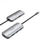 Vention USB-C to HDMI/USB 3.0x3/SD/TF/PD Docking Station Gray 0.15M Aluminum Alloy Type Vention USB-C to HDMI/USB 3.0x3/SD/TF/PD Docking Station Gray 0.15M Aluminum Alloy Type