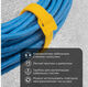 REXANT 07-7210 Набор хомутов-стяжек многоразовых на липучке 210х16 мм REXANT 07-7210 Набор хомутов-стяжек многоразовых на липучке 210х16 мм