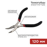 Тонкогубцы изогнутые Мини 120 мм никелированные REXANT 12-4603&nbsp;<img style='position: relative;margin:0' src='/image/only_to_order_edit.gif' alt='На заказ' title='На заказ' />